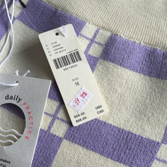 NWT Size M - Daily Practice by Anthropologie Sweater Shorts - Picture 6 of 16